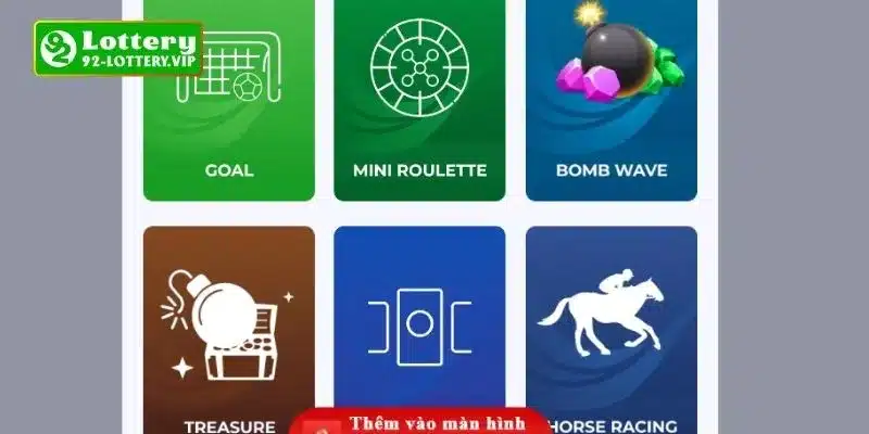Đôi nét về chuyên mục mini game 92lottery