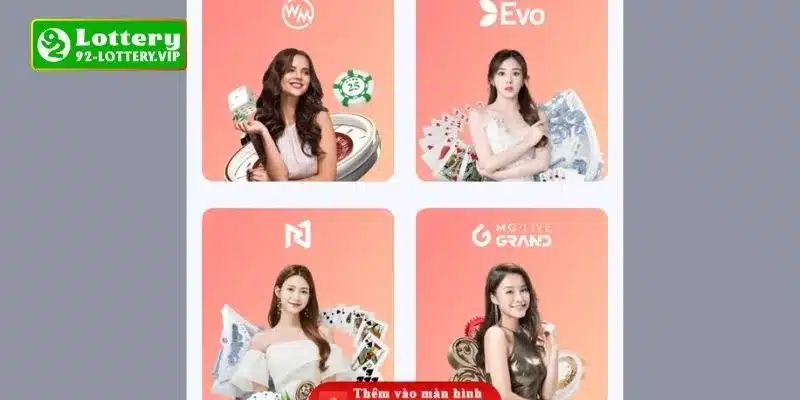 Khái quát chuyên mục casino 92lottery