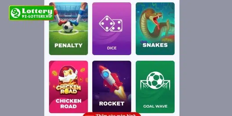 Mini game không nên bỏ qua