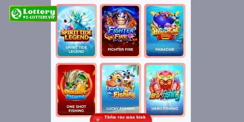 Tổng quan chuyên mục bắn cá 92lottery
